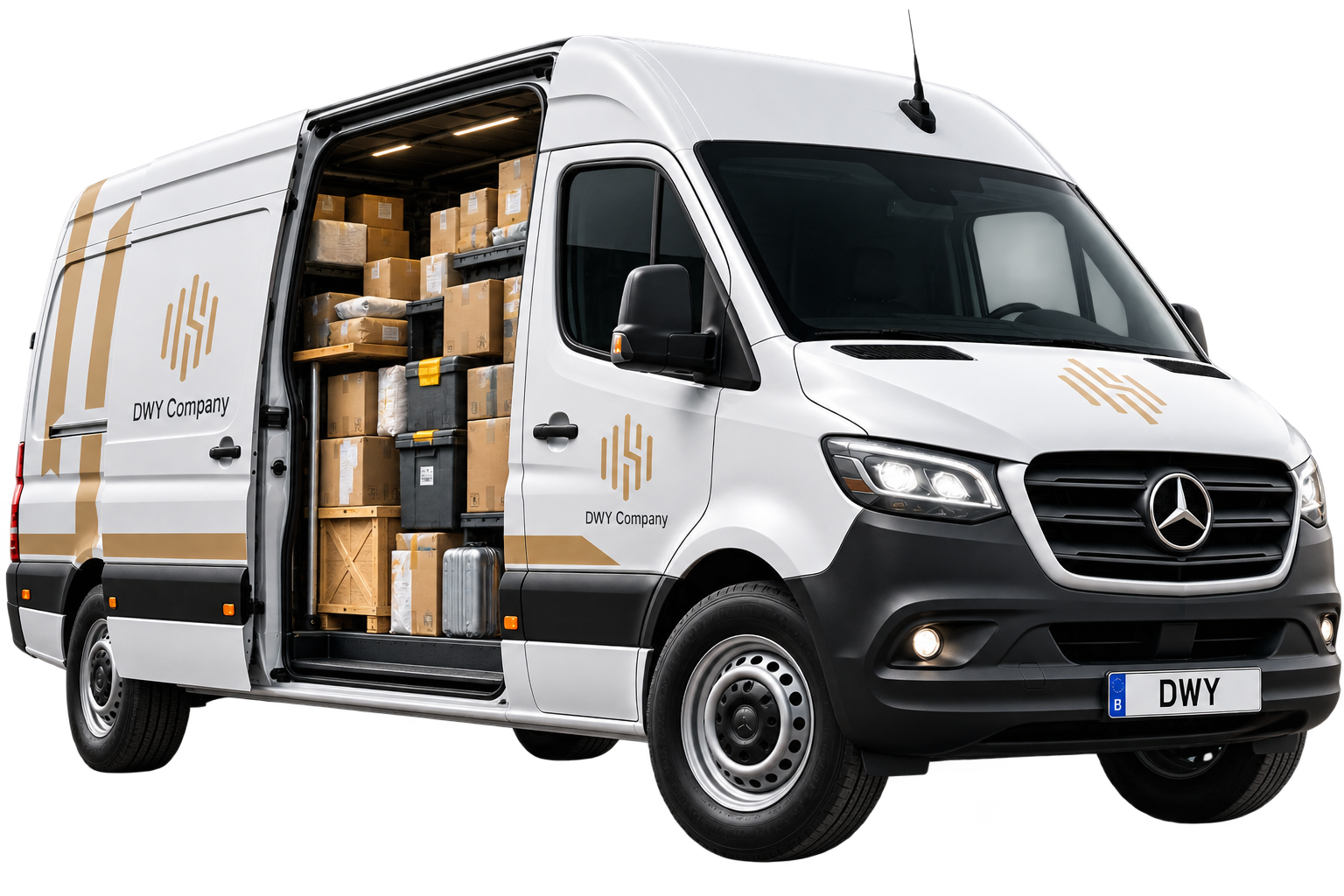 Camionnette de livraison DWY Company